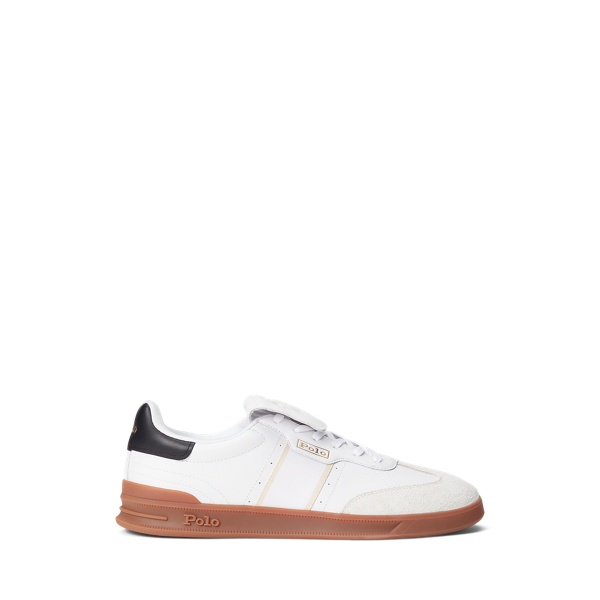 Heritage Aera sneaker van su&egrave;de-leer Polo Sport in 1