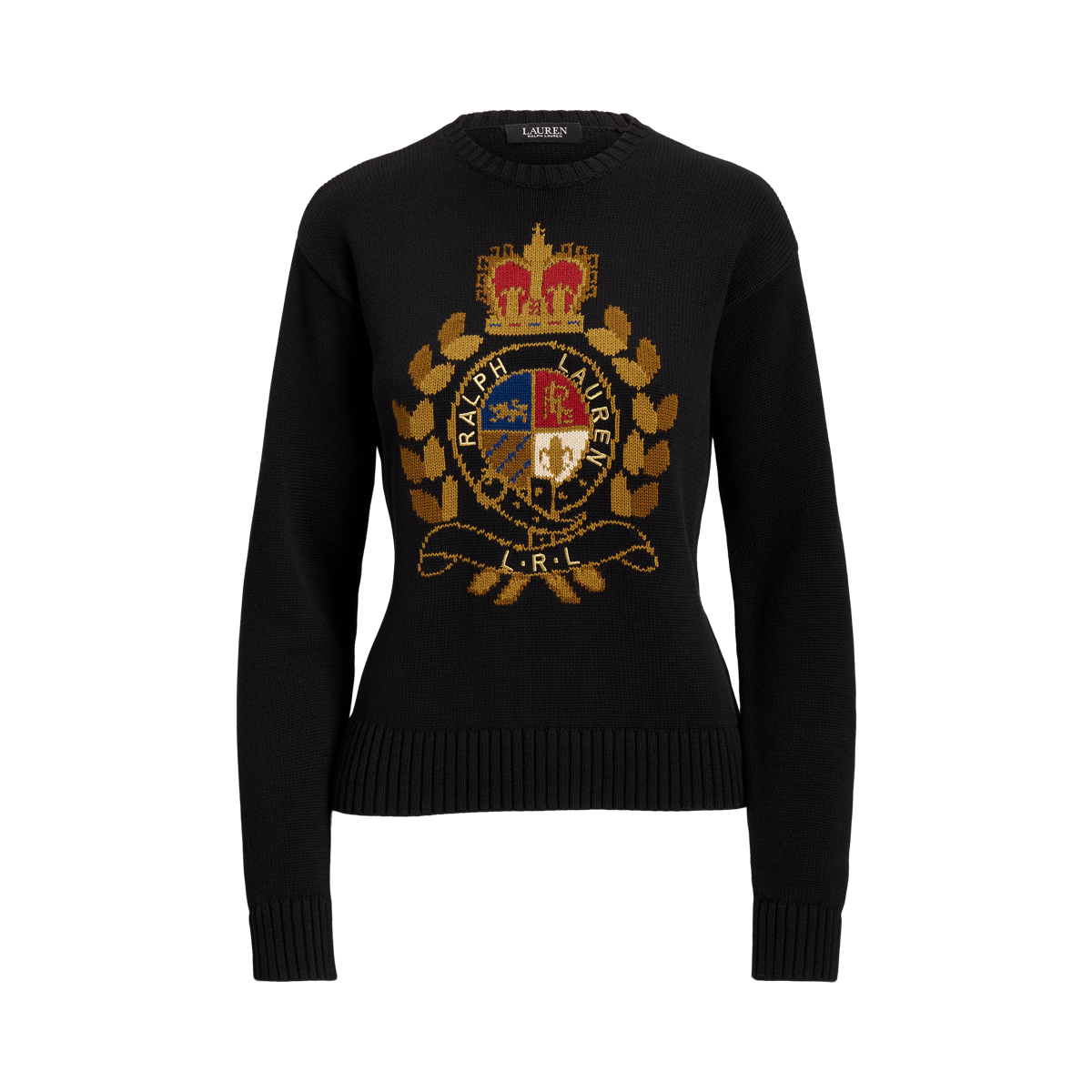 Ralph lauren intarsia sweater hotsell