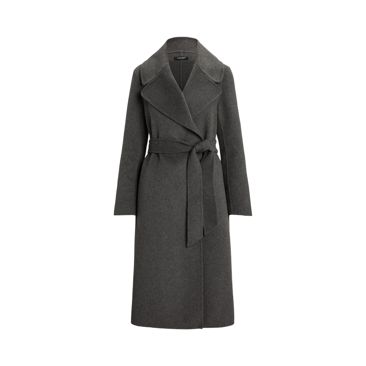 Double-Faced Wool-Blend Wrap Coat Double-Faced Wool-Blend Wrap Coat