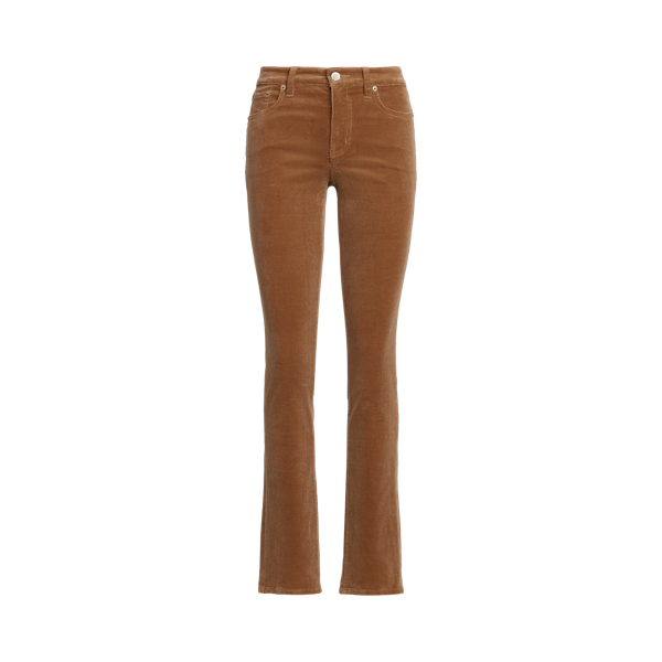 Stretch Corduroy Straight Trouser