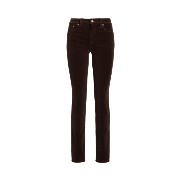 Stretch Corduroy Straight Trouser