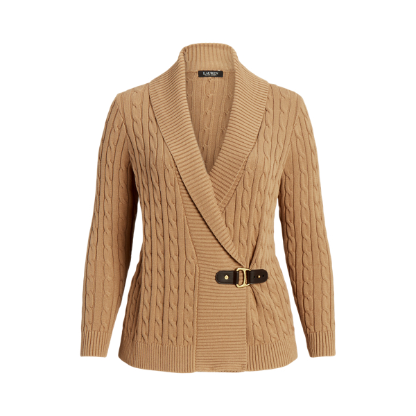 Belted Cotton Twill Field Jacket
