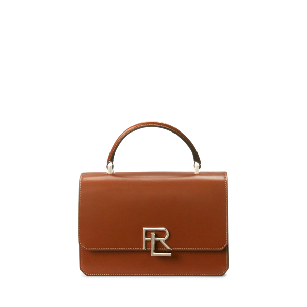 RL Gold RL 888 Box Calfskin Top Handle Ralph Lauren Collection 1