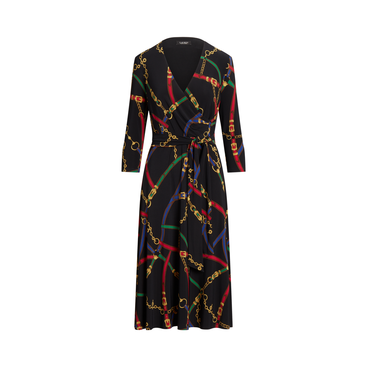 Ralph lauren chain print dress hotsell