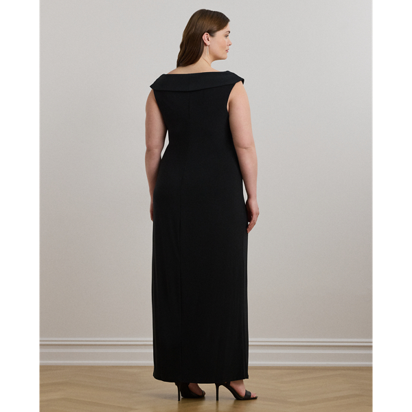 Ralph lauren off shoulder dress hotsell