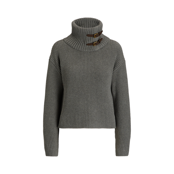 slit turtle neck knit – louren store