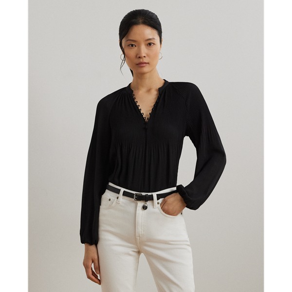 Ralph lauren georgette blouse best sale