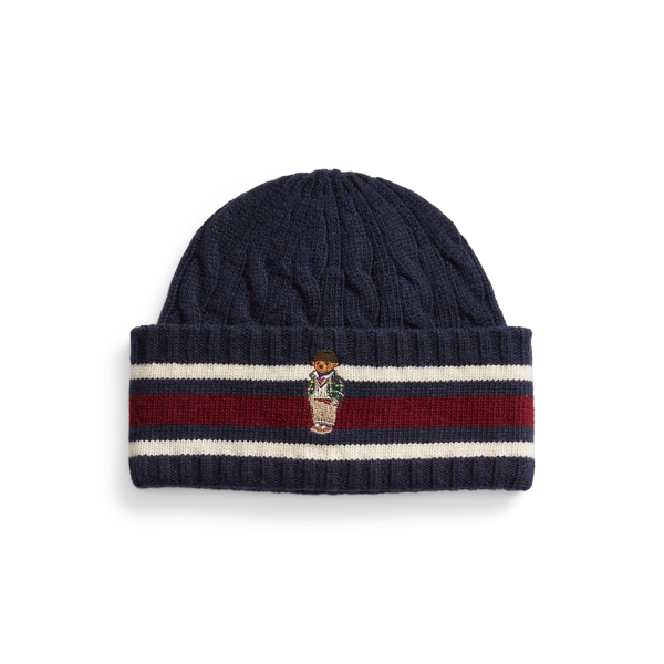 Ralph lauren cable knit hat deals