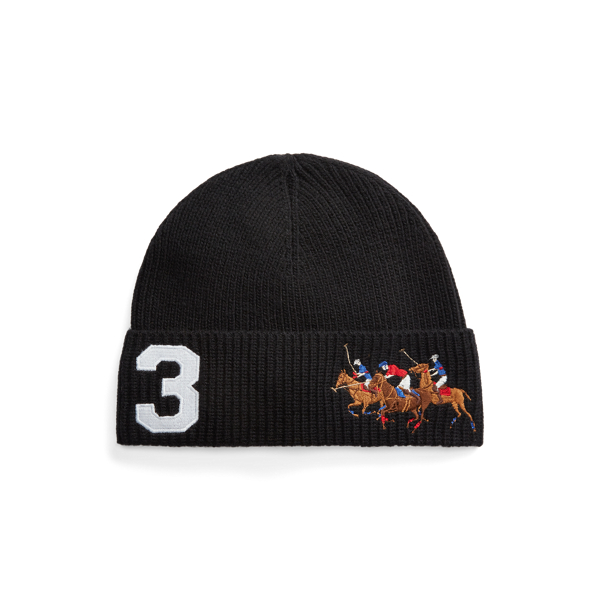 Triple-Pony Beanie Polo Ralph Lauren 1