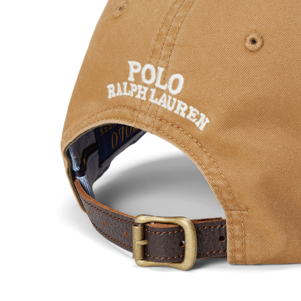 Baseballkappe aus Stretch-Baumwolltwill Polo Ralph Lauren in Rustikales Sandbraun 3