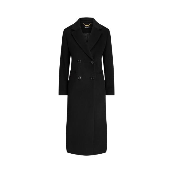 Double-Breasted Wool-Blend Coat Lauren 1