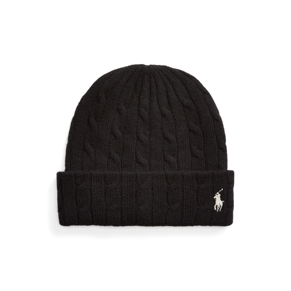 Cable-Knit Wool-Cashmere Beanie Polo Ralph Lauren 1