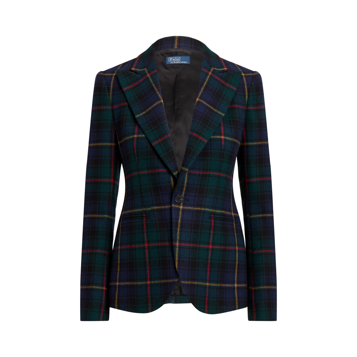 Ralph lauren women's plaid blazers best sale