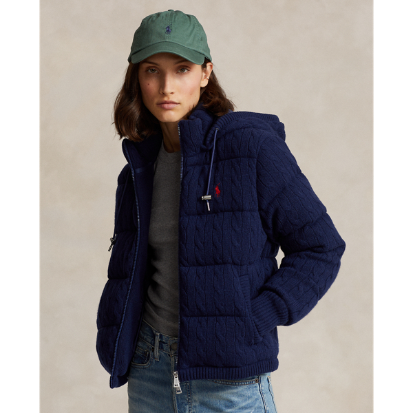 Lauren down jacket women's best sale