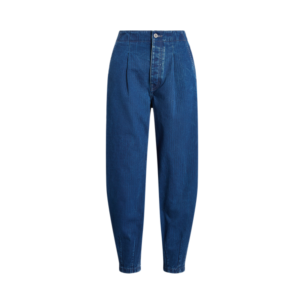 Curved Tapered Herringbone Jean Polo Ralph Lauren 1