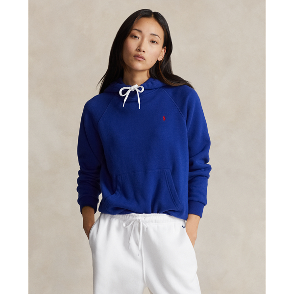 売れ筋商品|||ラルフローレン パーカー・スウェットシャツ アウター レディース Women's Shrunken Fit Fleece Hoodie Sweatshirt Cruise Navy Shrunken Fit Fleece Hoodie | Ralph Lauren