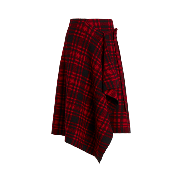 Plaid Wrap Jumper Skirt Polo Ralph Lauren 1