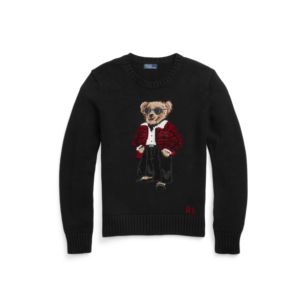 Black and red polo sweater store