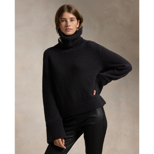 Ralph lauren black turtleneck hotsell