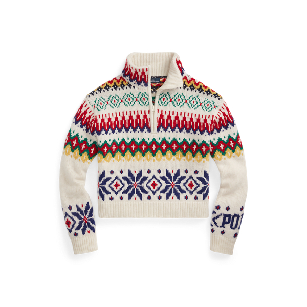 Logo-Pullover mit halbem Rei&szlig;verschluss Polo Ralph Lauren in 1