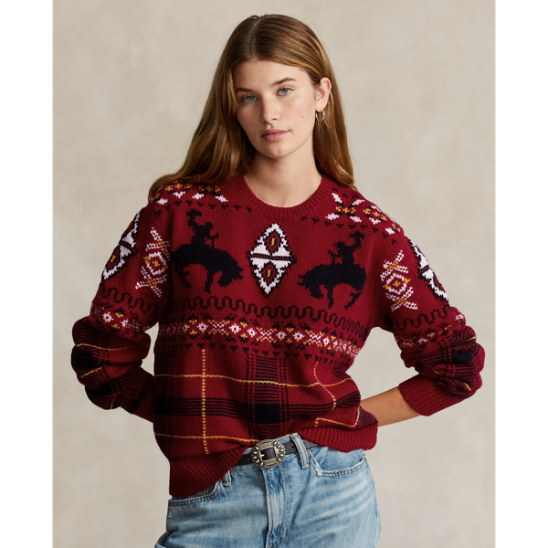 Plaid jumper womens hotsell