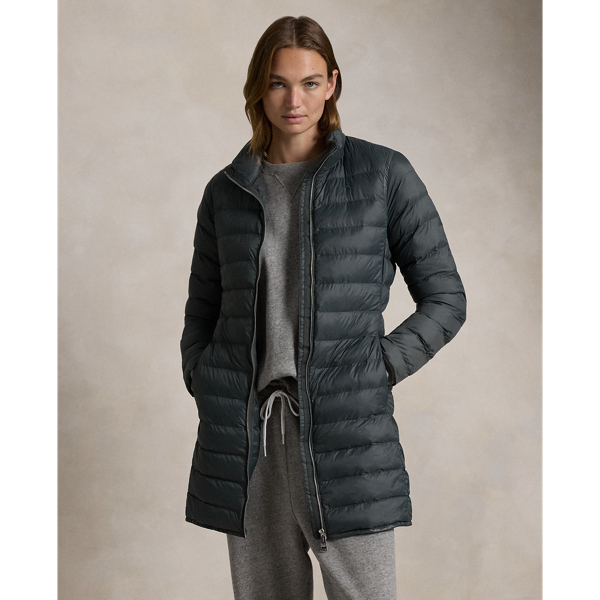 Grey ralph lauren coat best sale