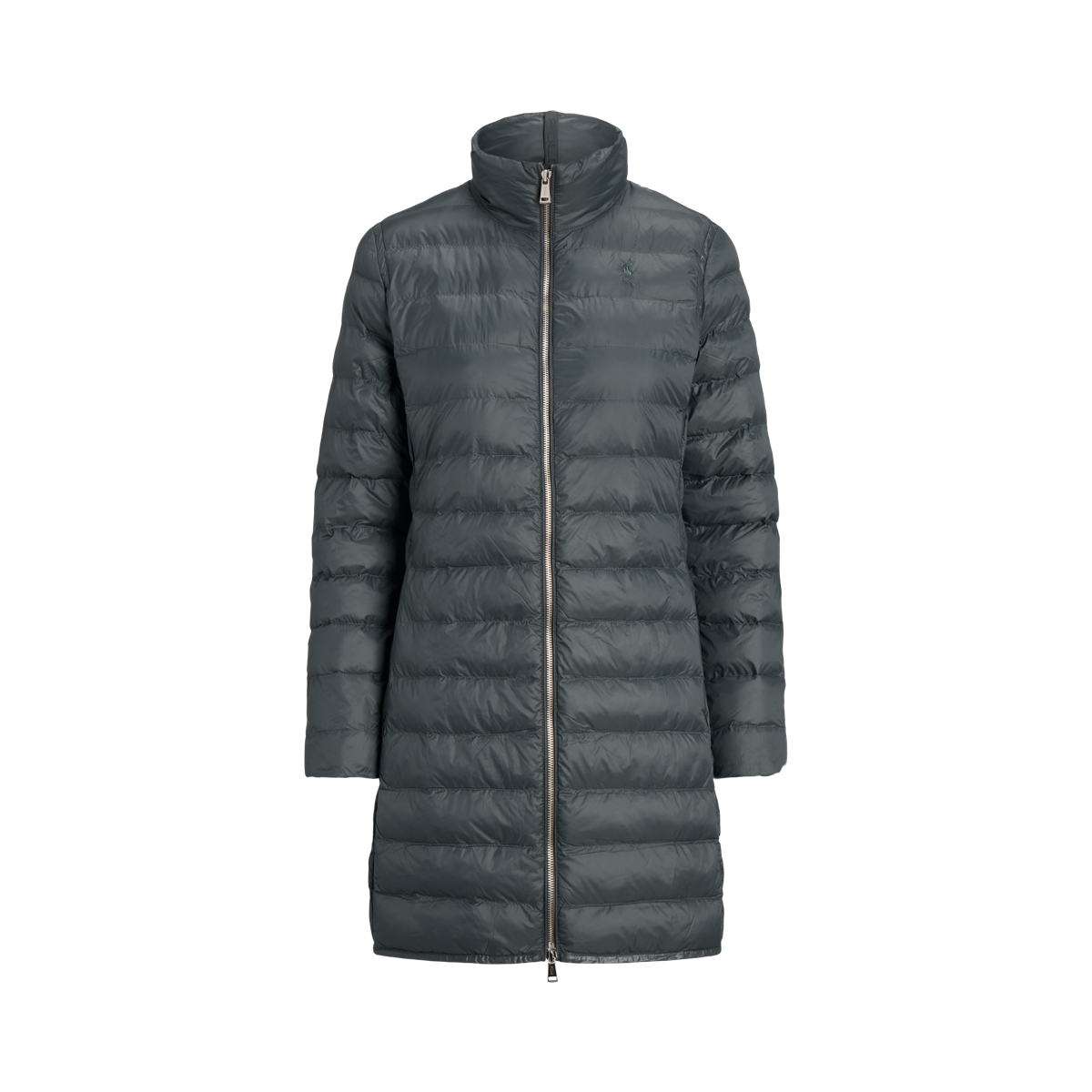 Packable Water Repellent Quilted Coat