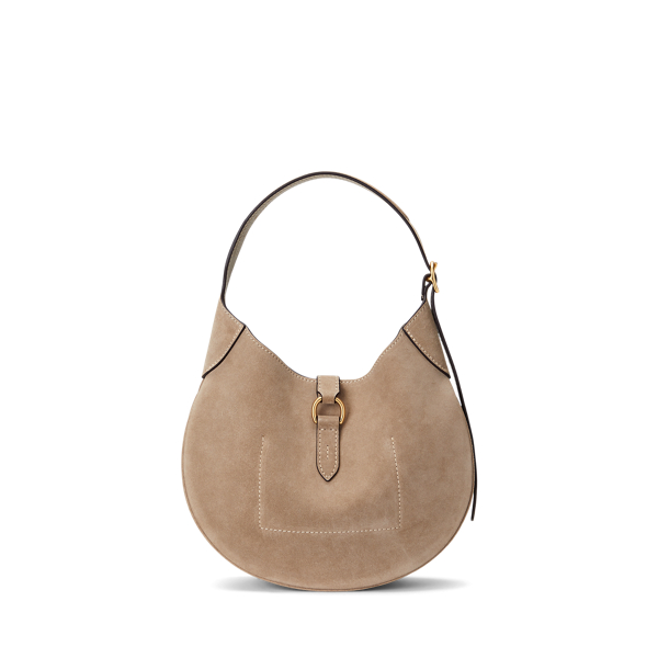 Polo ID Suede Small Shoulder Bag