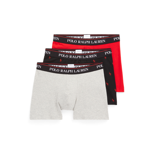 3-pack stretchkatoenen boxershorts Polo Ralph Lauren in 1