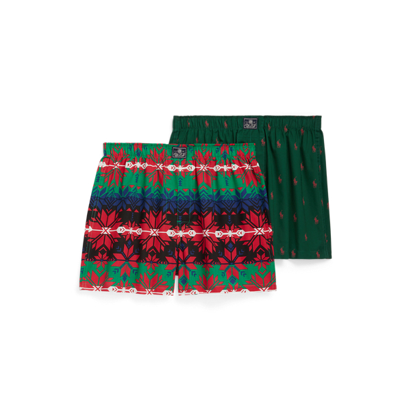 Woven Cotton Boxer 2-Pack Polo Ralph Lauren 1