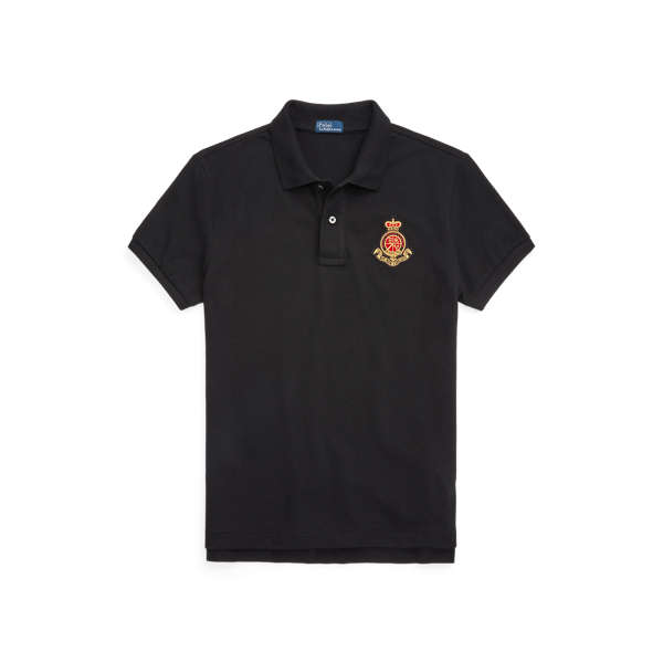 Classic Fit Crest Mesh Polo Shirt Polo Ralph Lauren 1