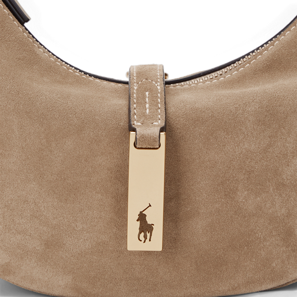 Ralph lauren suede purse best sale