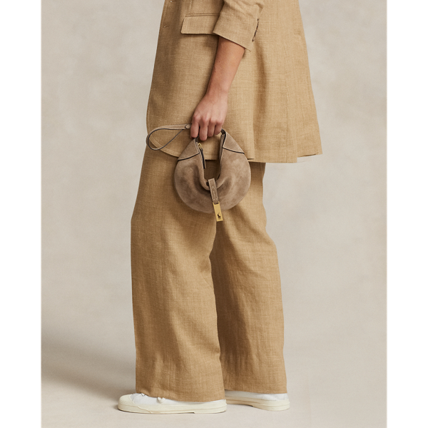 Polo ID Suede Mini Shoulder Bag