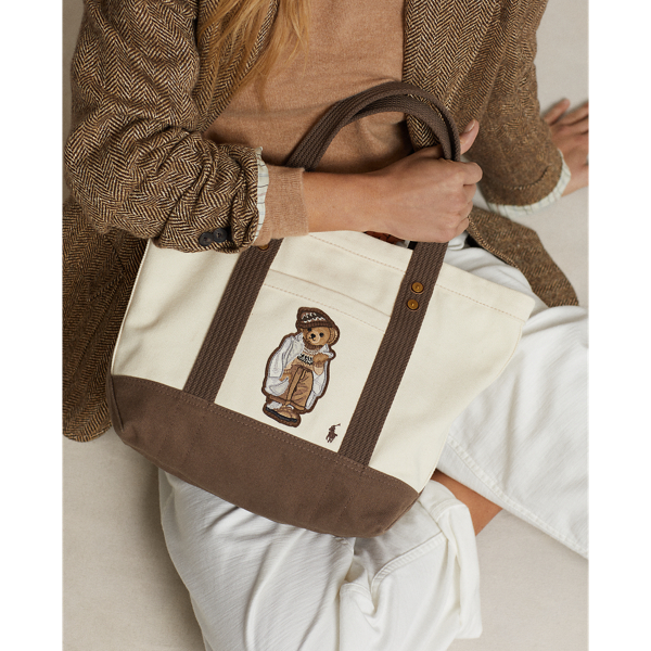 Ralph lauren bear tote bag online