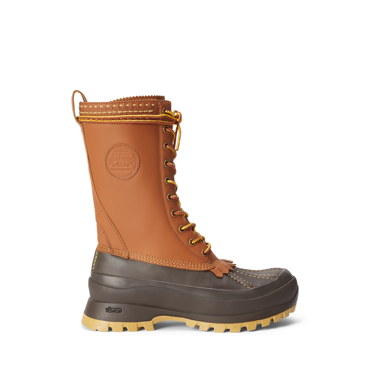 Leather Lug Duck Boot