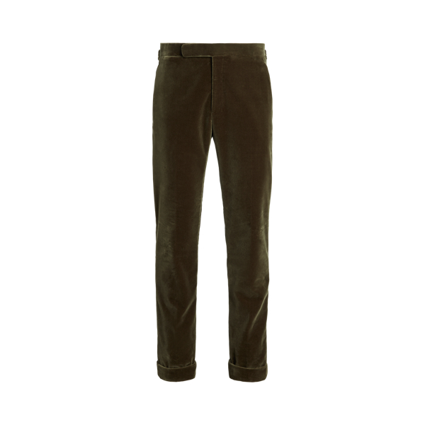 Thicket Moss Gregory Hand-Tailored Velvet Trouser Purple Label 2