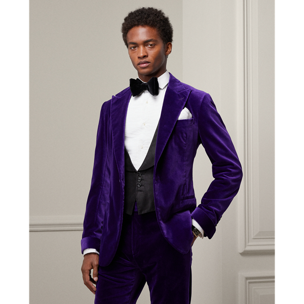 Kent Hand Tailored Velvet Jacket for Men Ralph Lauren IE