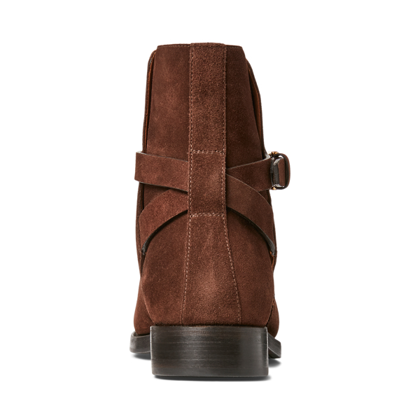 Luggage Brown Welington Calf-Suede Boot Purple Label 3