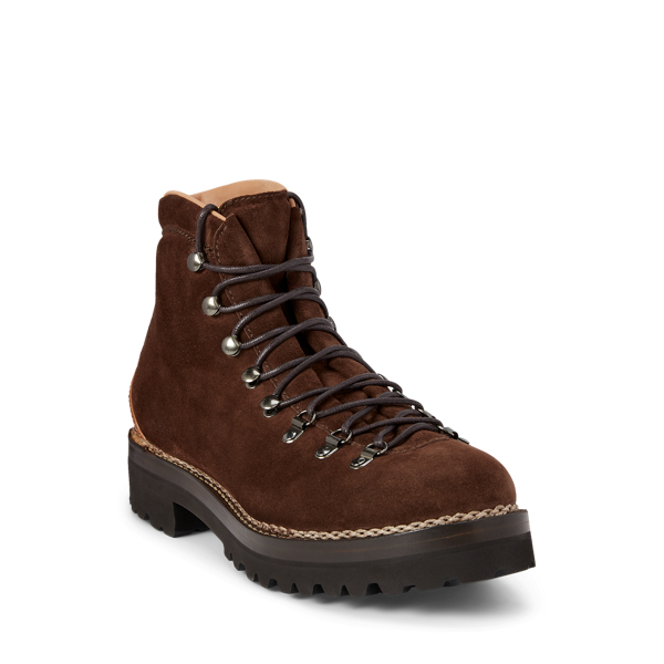 English Brown/Cream Darrow Calf-Suede Boot Purple Label 2