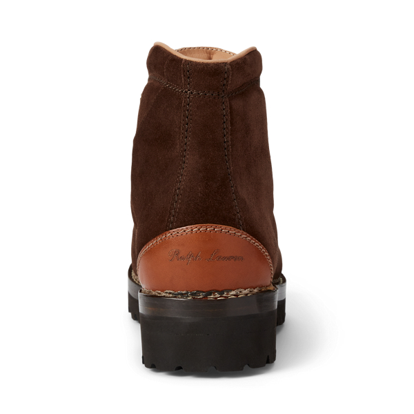 English Brown/Cream Darrow Calf-Suede Boot Purple Label 3