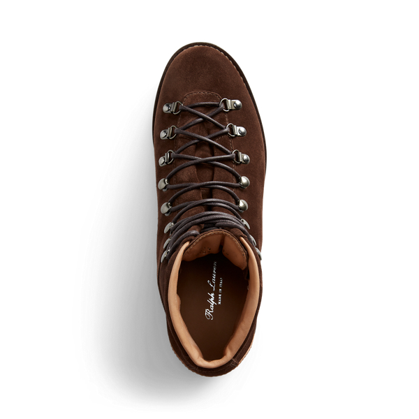 English Brown/Cream Darrow Calf-Suede Boot Purple Label 4