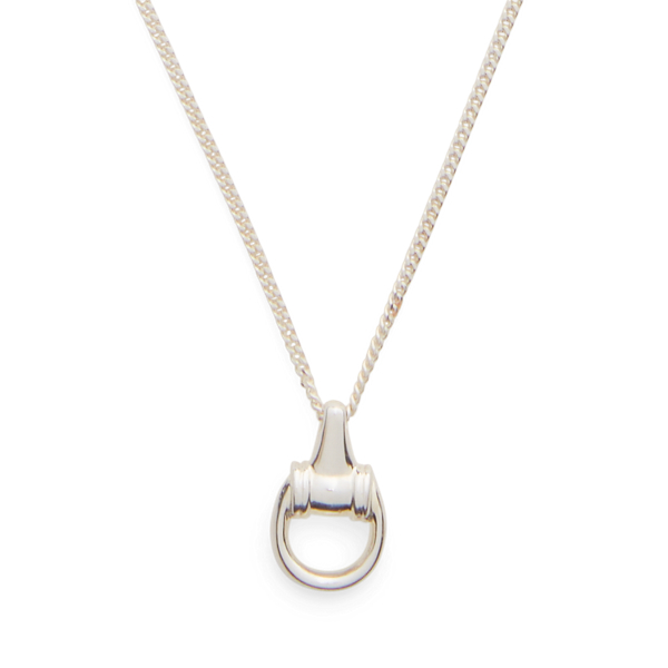 Silver Sterling Silver Horse Bit Necklace Lauren 2