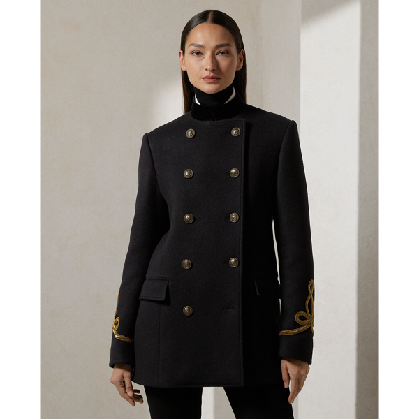 Polo ralph lauren wool & cashmere trench coat online