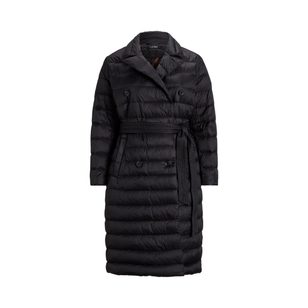 Belted Down Trench Coat Lauren Woman 1