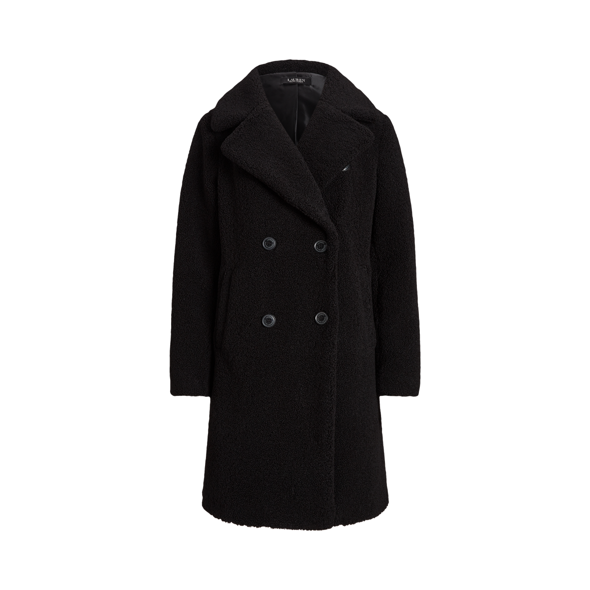 LAUREN BY RALPH LAUREN  ダブル テディコート Double-Breasted Teddy Coat