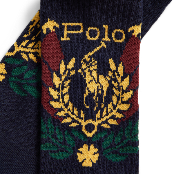 Assorted Crest & Striped Crew Sock 2-Pack Polo Ralph Lauren 2