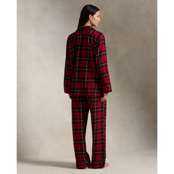 Plaid Flannel Pajama Set