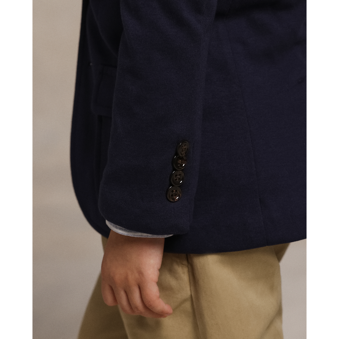 Детский пиджак Ralph Lauren Polo Soft Interlock Sport Coat, цвет: Тёмно-синий — фото 4