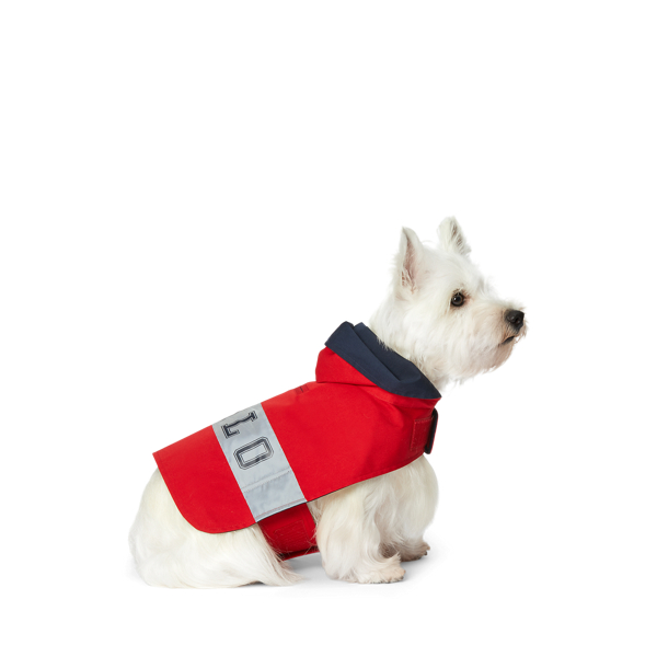 Canvas Logo Dog Raincoat