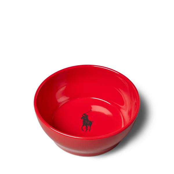 Großer Hundenapf aus Porzellan